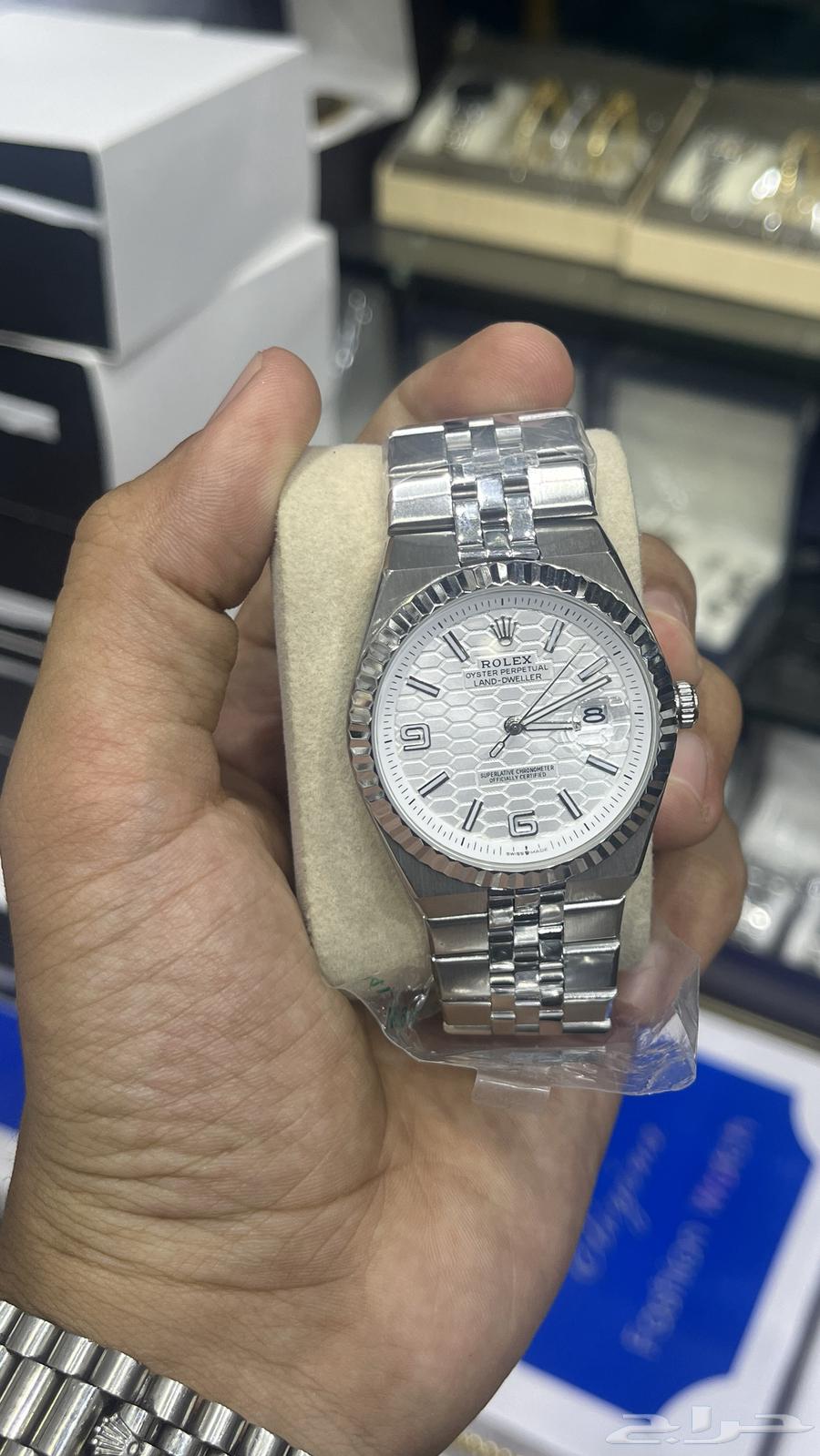 ساعة رولكس الجديده وصلت لاند ويلر64565033997315111