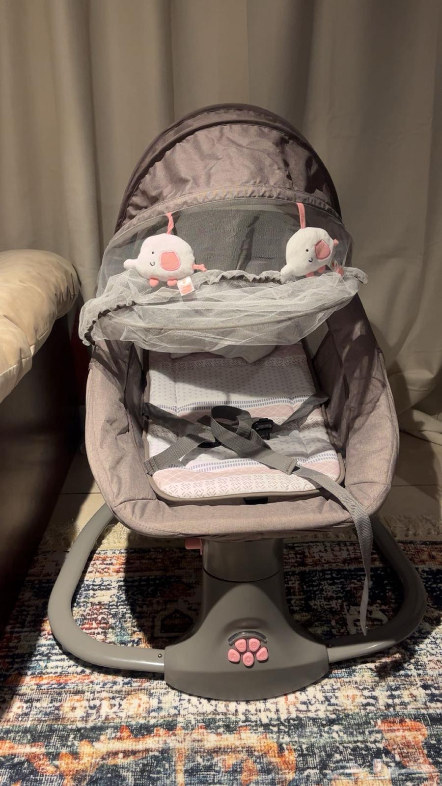 سرير اطفال هزاز جديد64563716112386111