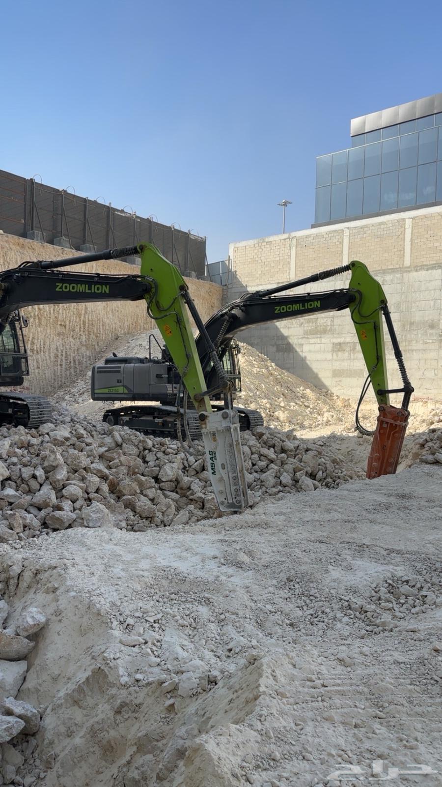 Excavation and relocation of Backhoe64226272257153110