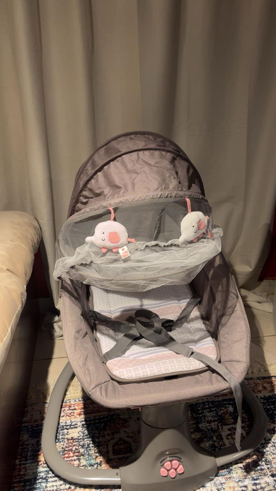 سرير اطفال هزاز جديد64563716112386112