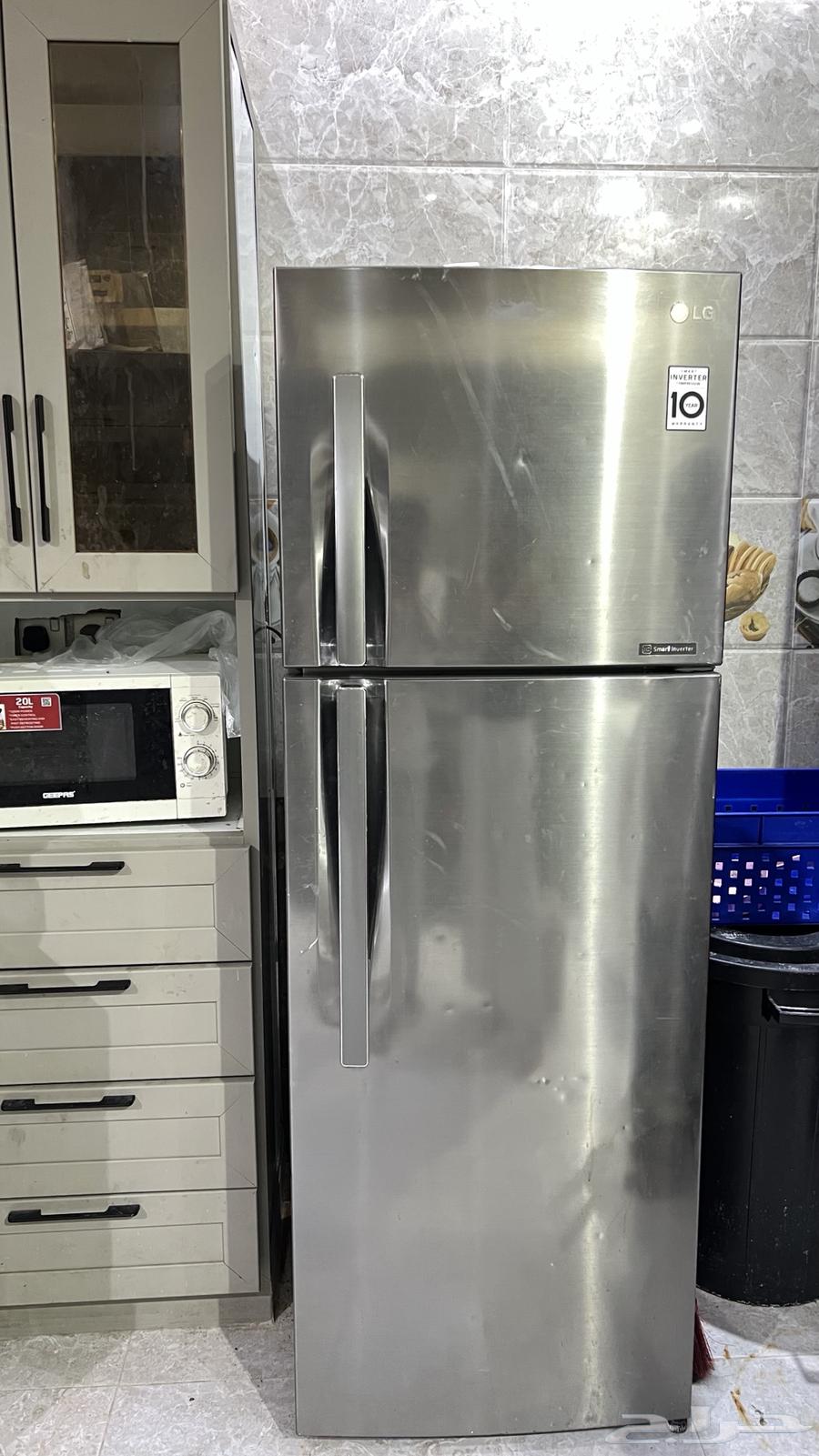 ثلاجة مستخدمه نظيفة التبريد كويس مافيها شي سليمه سبب البيع64562629375617110