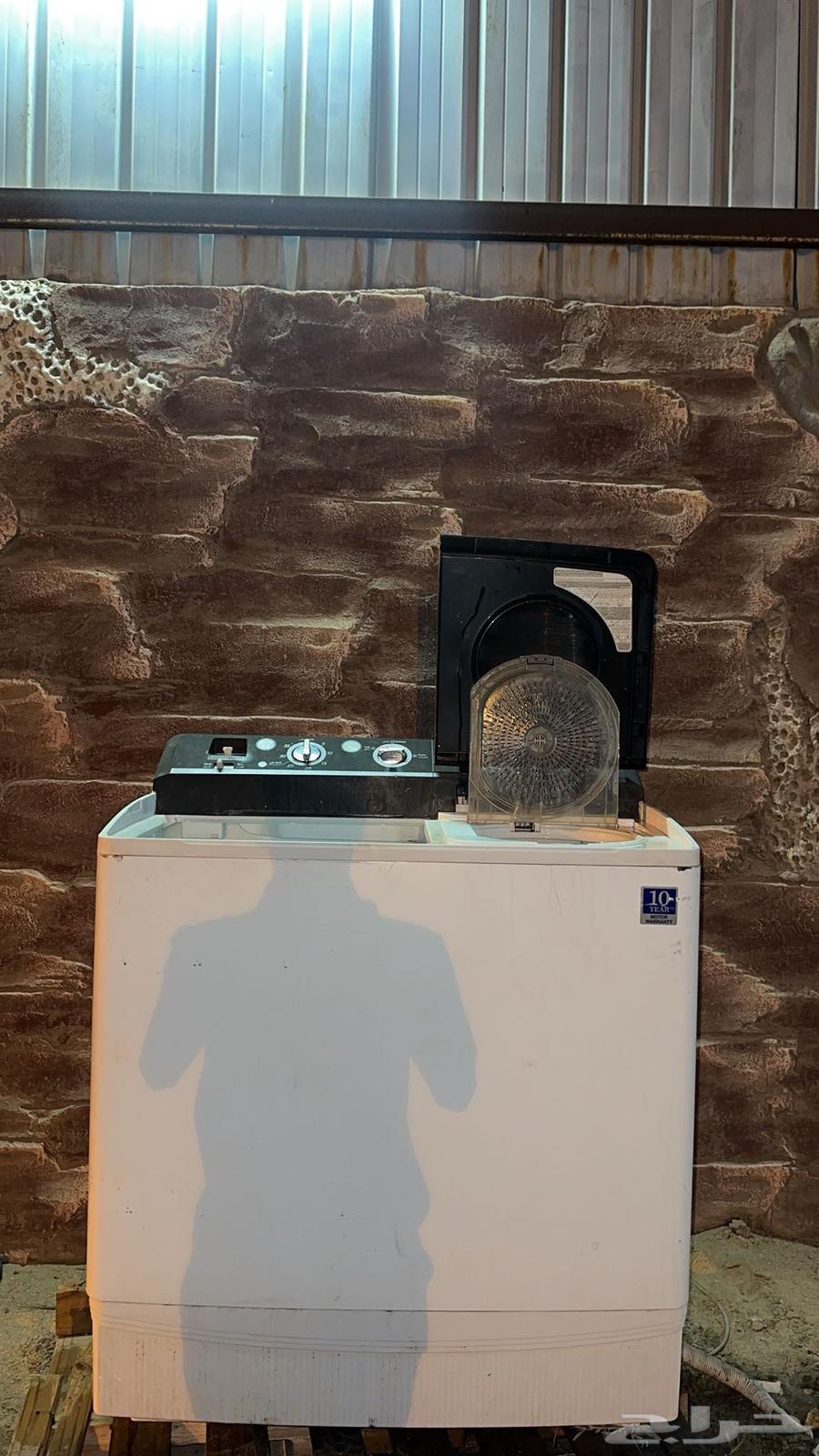 غسالة ملابس مستعمله جديده64563563766657112