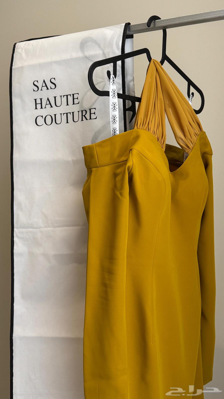 فستان سهرة فخم مقاس S M جديد جاهز تم تفصيله64566465113217110