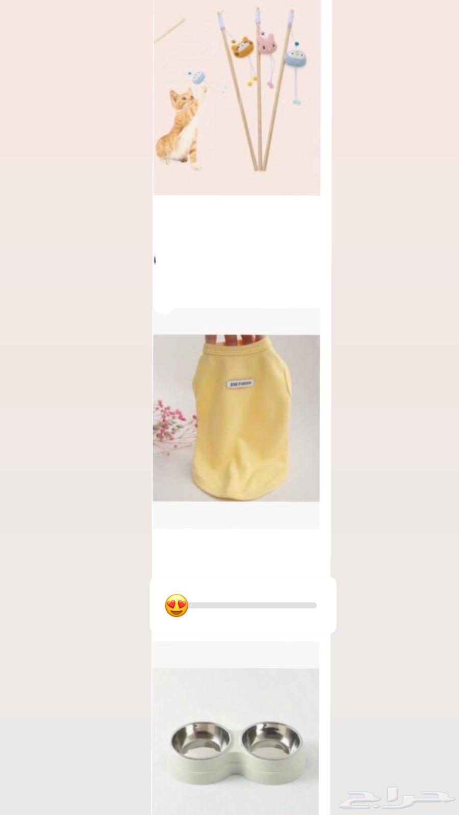 أغراض للقطط جديدة و غير مستعملة ( منشفة لبس قلادة  الخ)64570996974211113