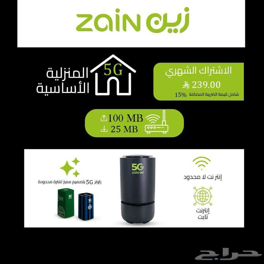 Zain's Home Internet 5G Offer at an Excellent Price64571368263937111