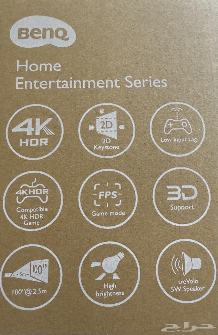 New BenQ TK700 projector in original box64564033082754112