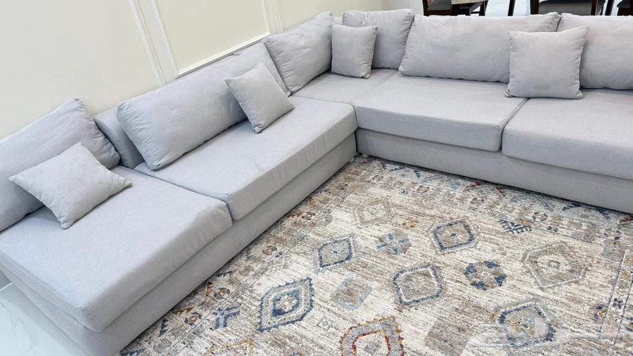 كنب صاله زاويه حرف L نظيف64571161561987110