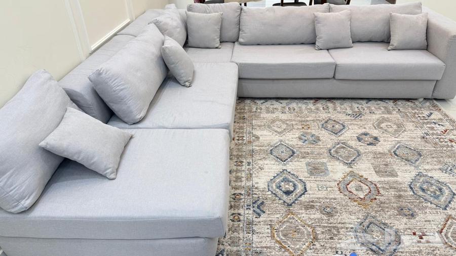 كنب صاله زاويه حرف L نظيف64571161561987111