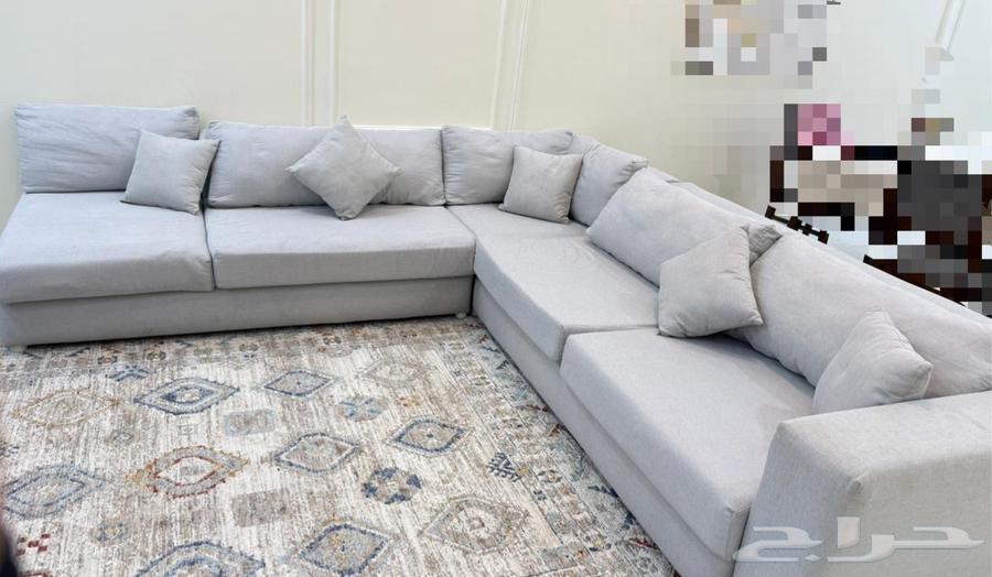 كنب صاله زاويه حرف L نظيف64571161561987113