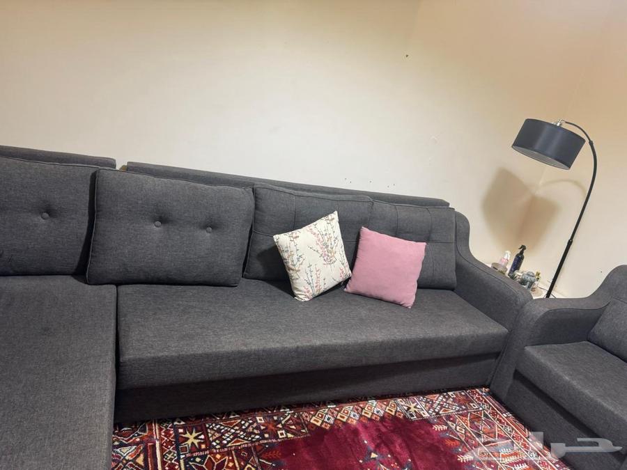 كنب حرف L نظيف64576255596291110