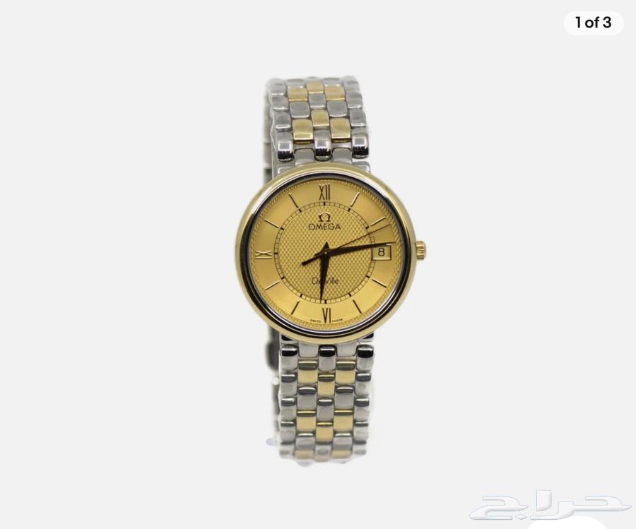 للبيع ساعة أوميغا De Ville أصلية   33 ملم ستيل مع ذهب أصفر64563090637058112