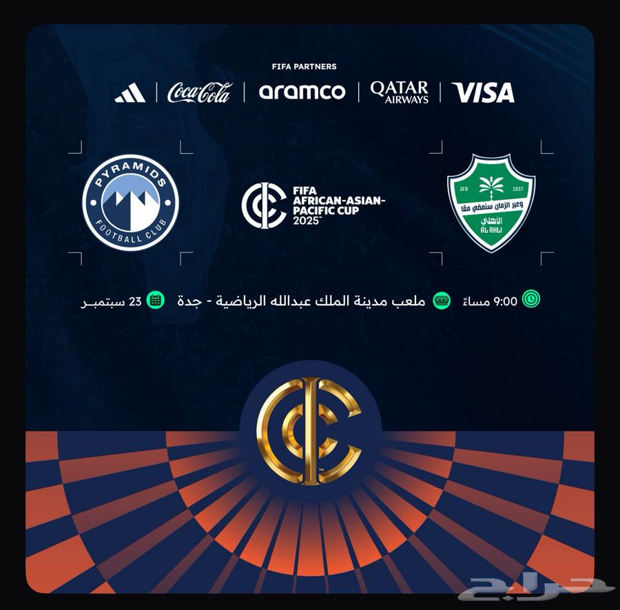 كأس الإنتركونتيننتال - الأهلي (السعودية) ضد بيراميدز (مصر)64566561728001110