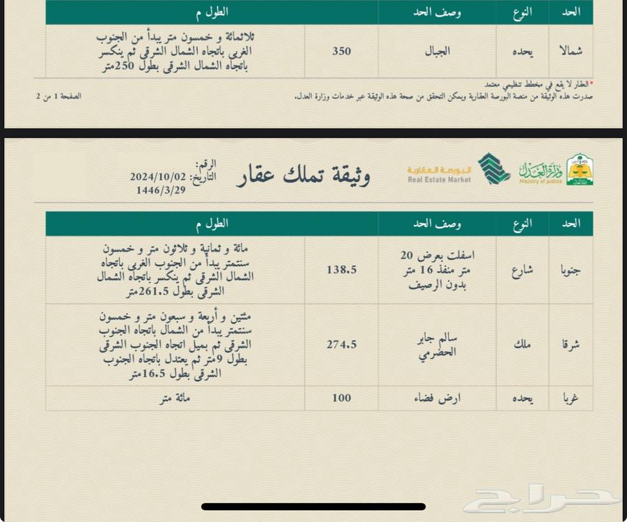 ارض زراعيه للبيع64145327064067110