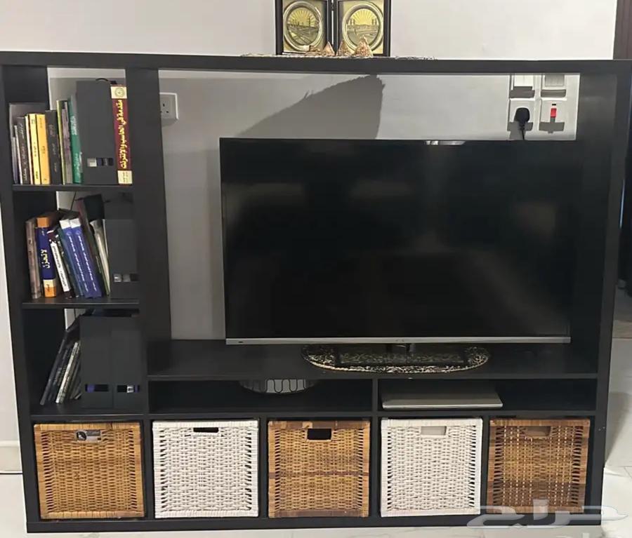 مكتبة تلفزيون بوحدات رفوف من ايكيا64564448672003110