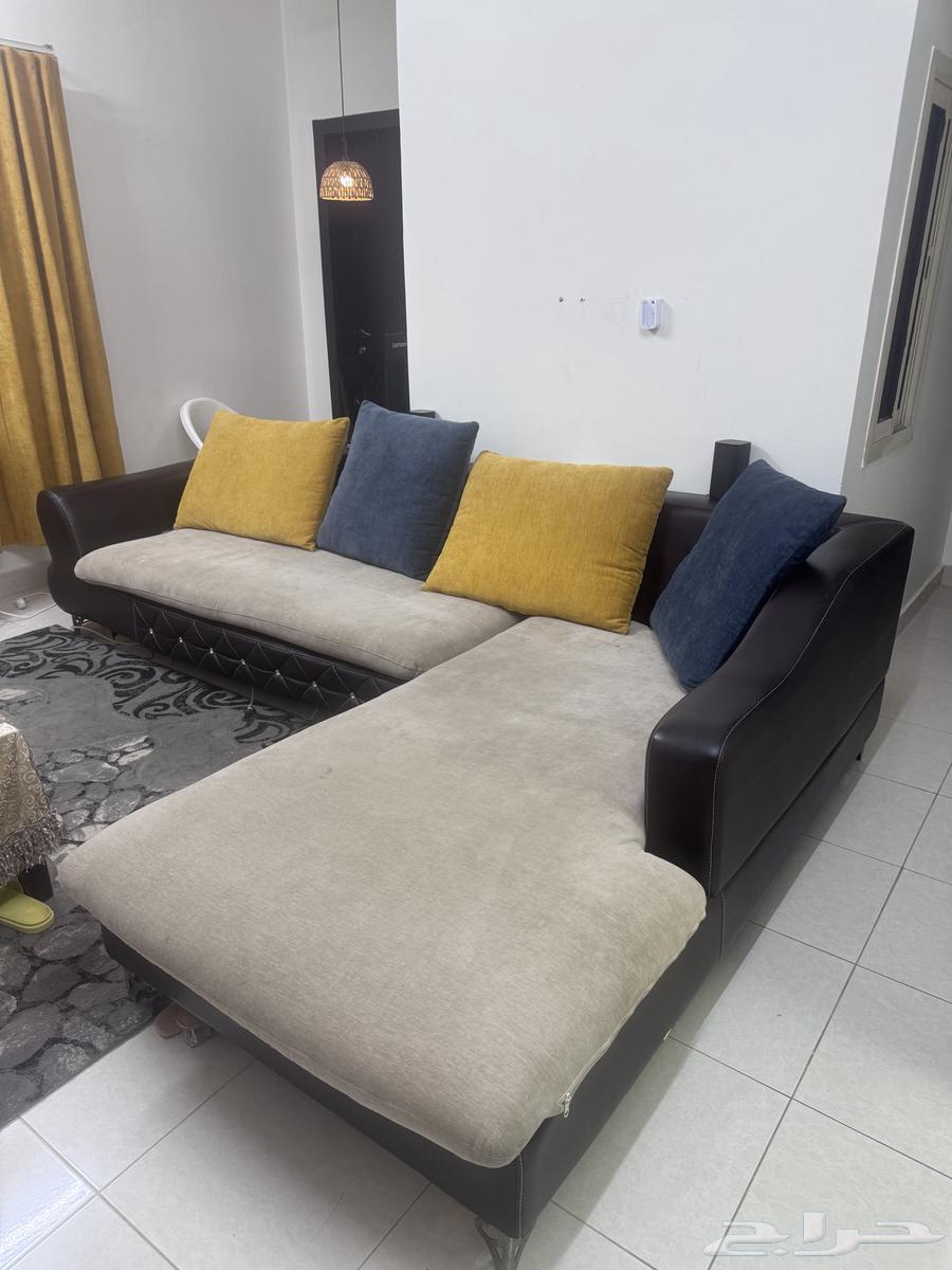 كنب حرف L يسع 8اشخاص64564518003714110