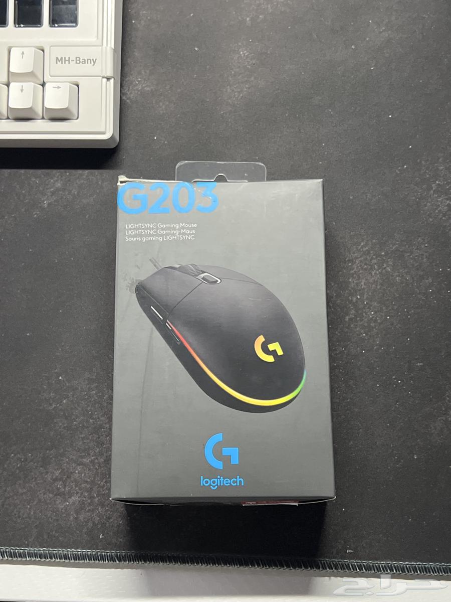 Original Logitech G203 Mouse from Jarir64569426715649110
