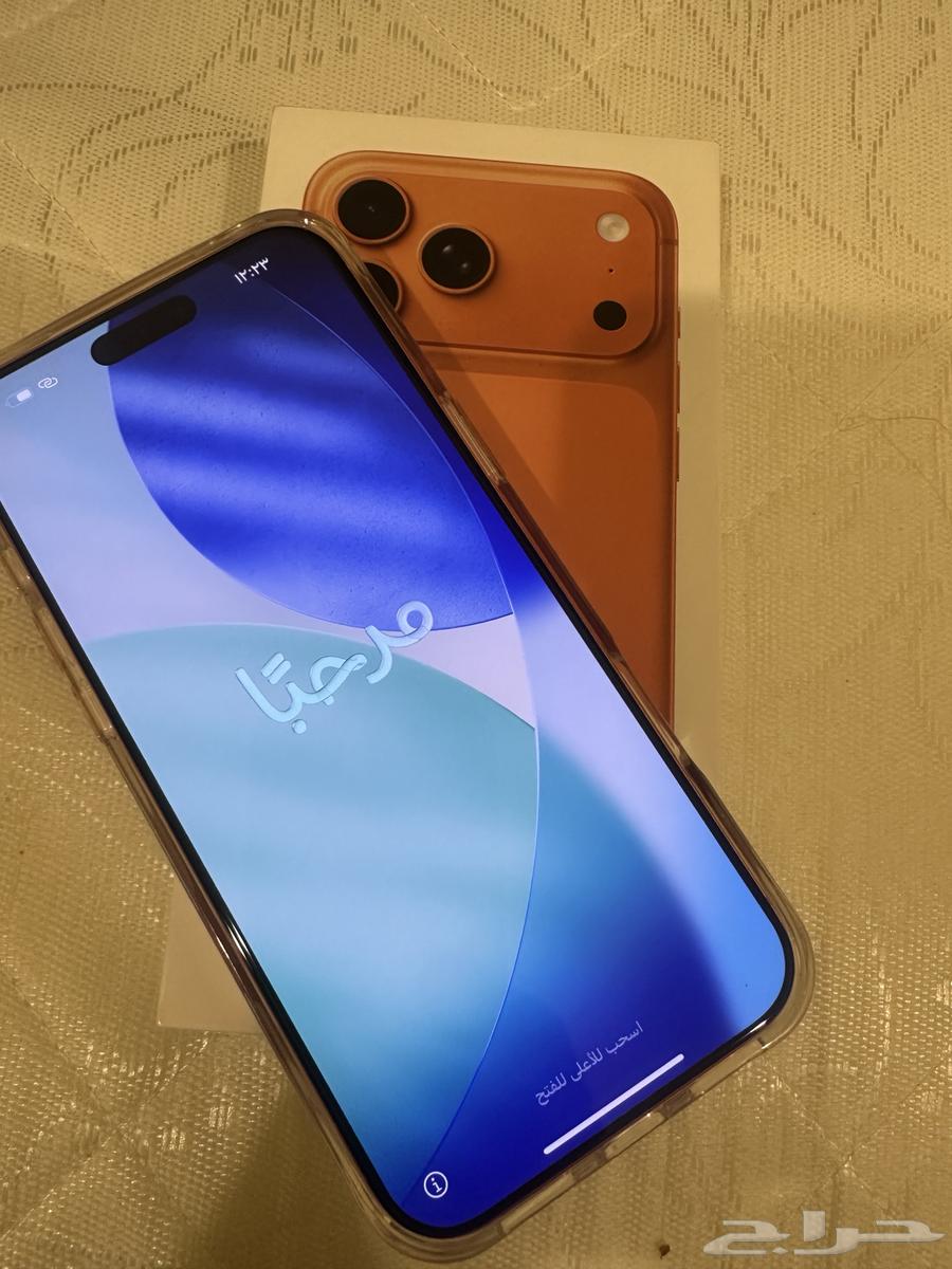 ايفون 17 برتقالي برو ماكس 256 للبيع64566879493761110