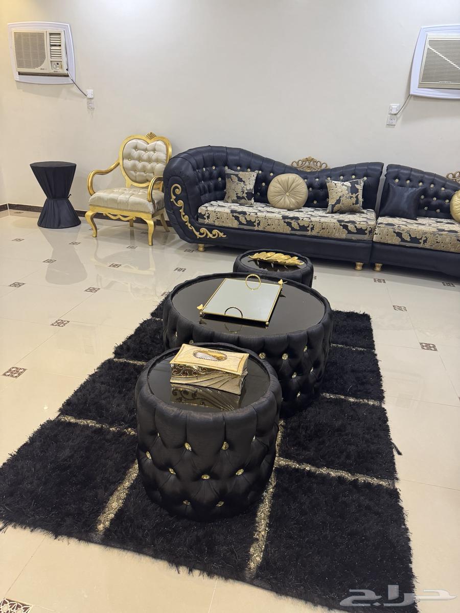 للبيع أثاث فاخر ( كنب   ستاير   طاولات   سجادة )64570258272259114
