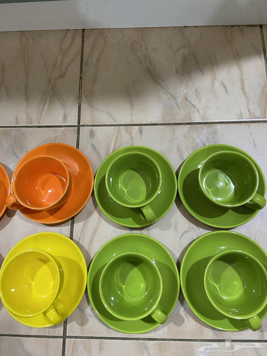 طقم فناجين للبيع بسعر 80 ريال64570407972738112