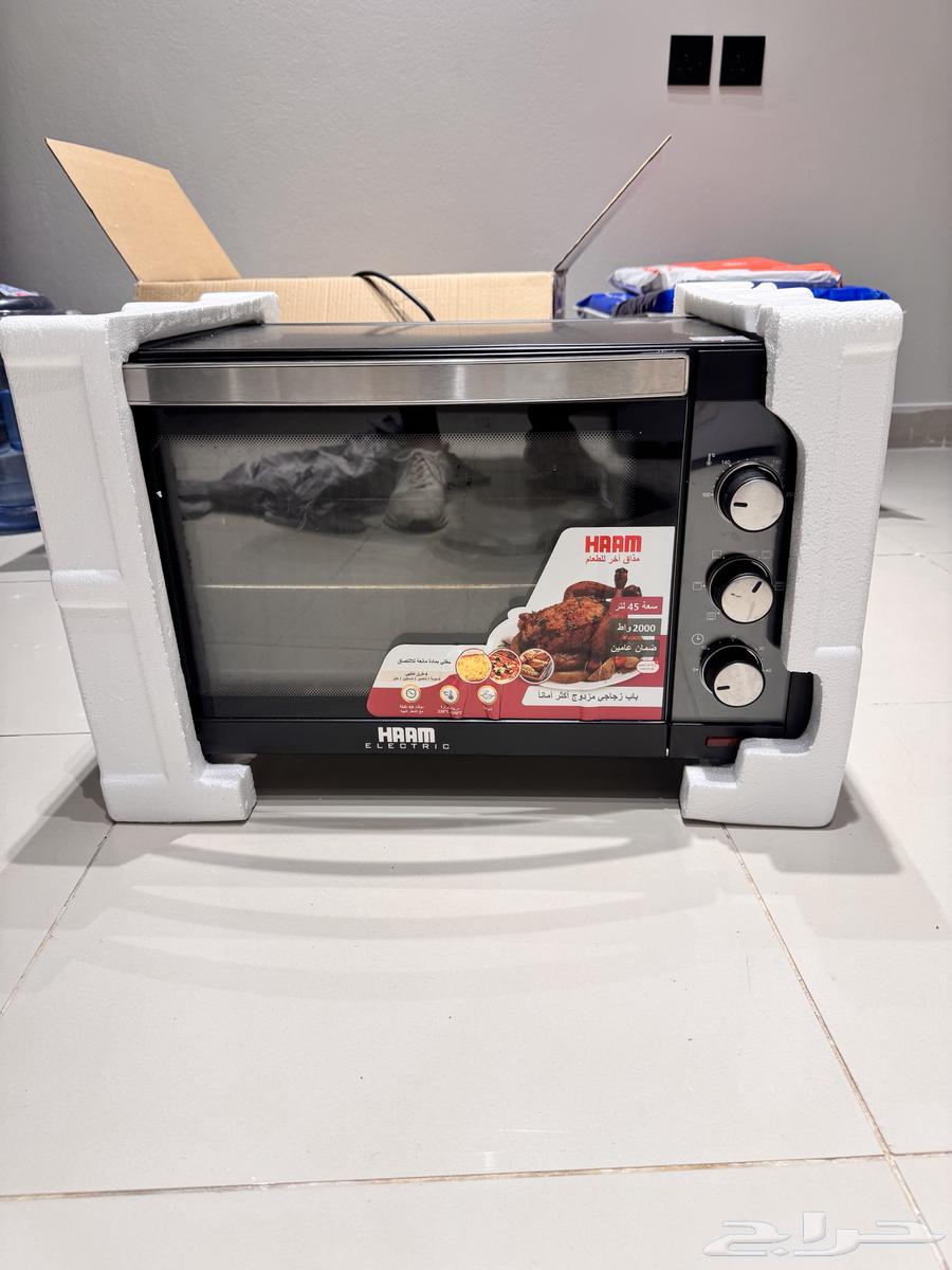 فرن كهربائي ممتاز ماركة هام للبيع بسعر 180 ريال64567600610307110