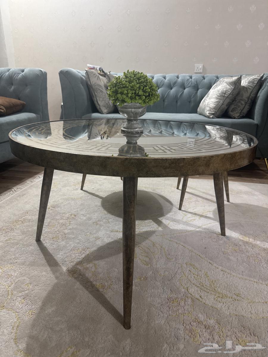 Coffee table with four service tables, sister's new one unused64563909686017113