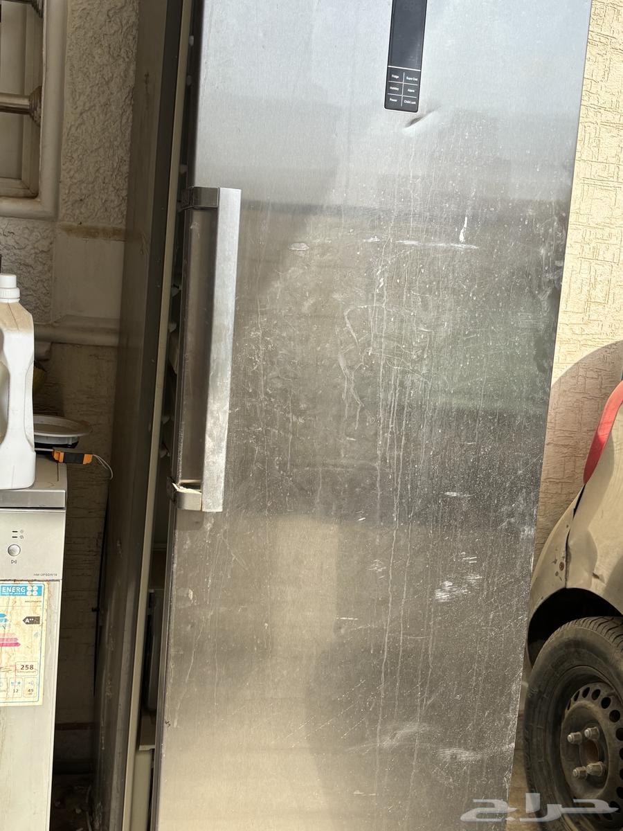 ثلاجة هايسنس باب واحد الباب مكسور غسالة مواعين هام64566865616129110