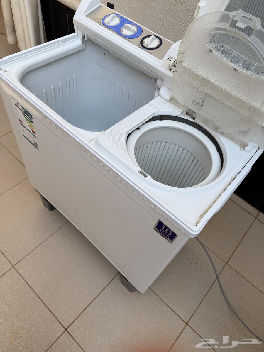 Hitachi 7 kg washing machine, very clean, the dryer does not work, location Al-Kharj64567018259329111