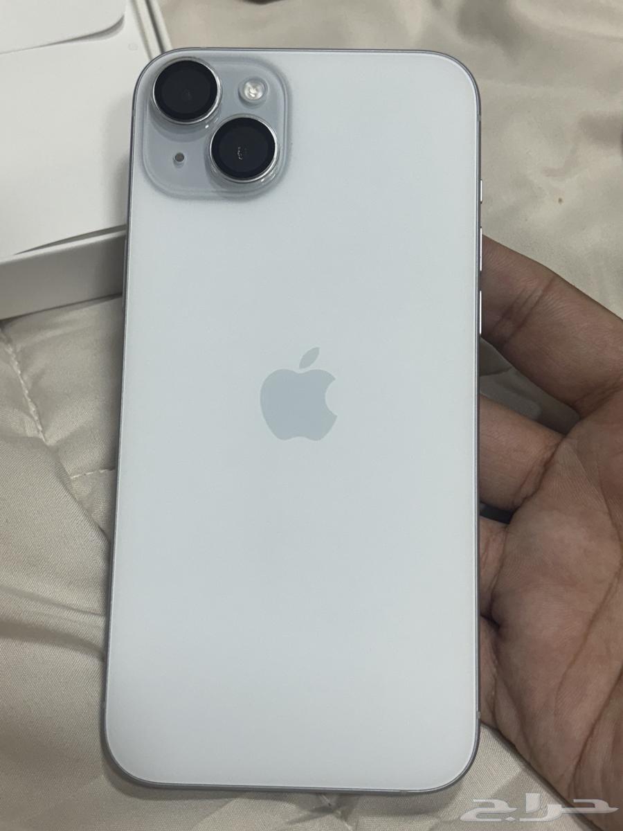 ايفون 15 بلس 256 قيقا اللون ازرق سماوي64563062600962110