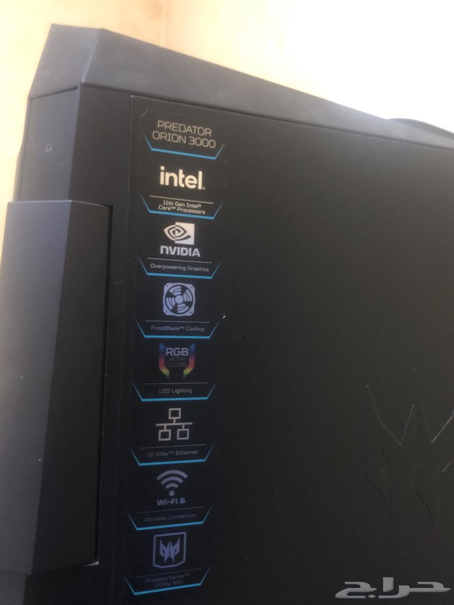 بي سي قيمنق للبيع مع كرسي وطاوله وشاشه 240hz64559337578499111