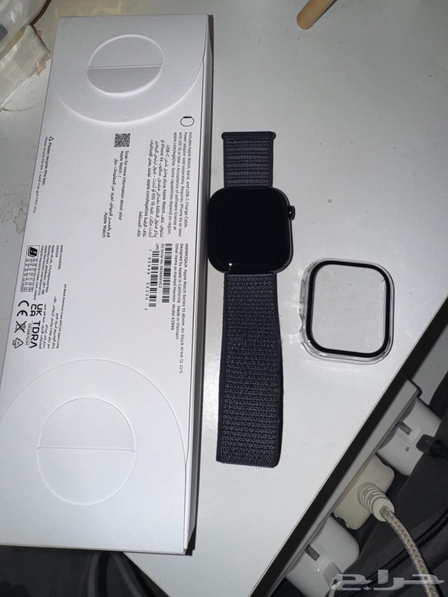 ساعه ابل الاصدار العاشر 46m شبه جديدة64562629450627110