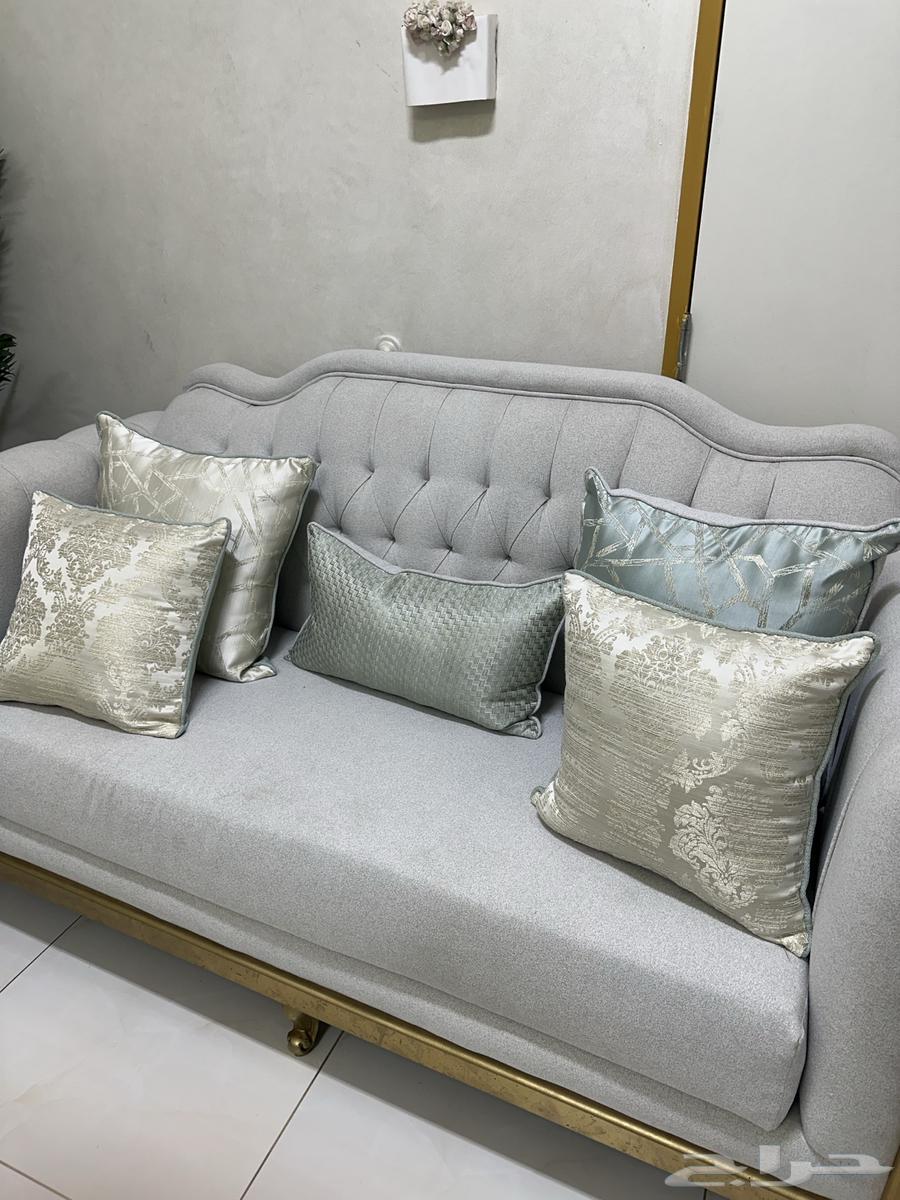 كنب للبيع مع الطولات والستاره بينبع64569522213378114