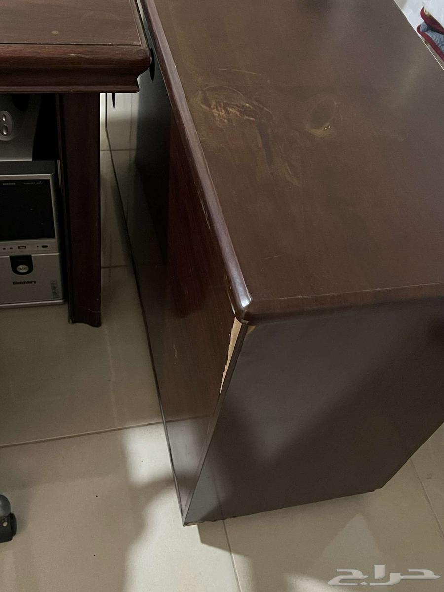 مكتب خشب طبيعي مستعمل للبيع64568784129153111