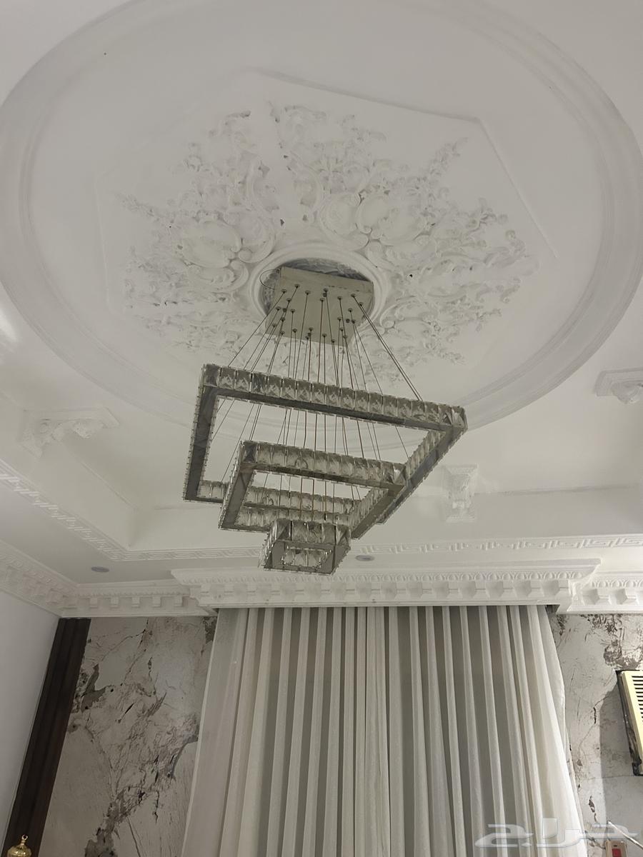 4 حبات نجف ليد كريستال بثلاث اضاءات64563236370690114