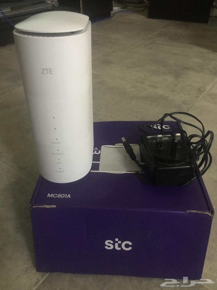 راوتر ZTE من Stc شغال جميع الشرائح بحالة ممتازه جدا64571340897281113