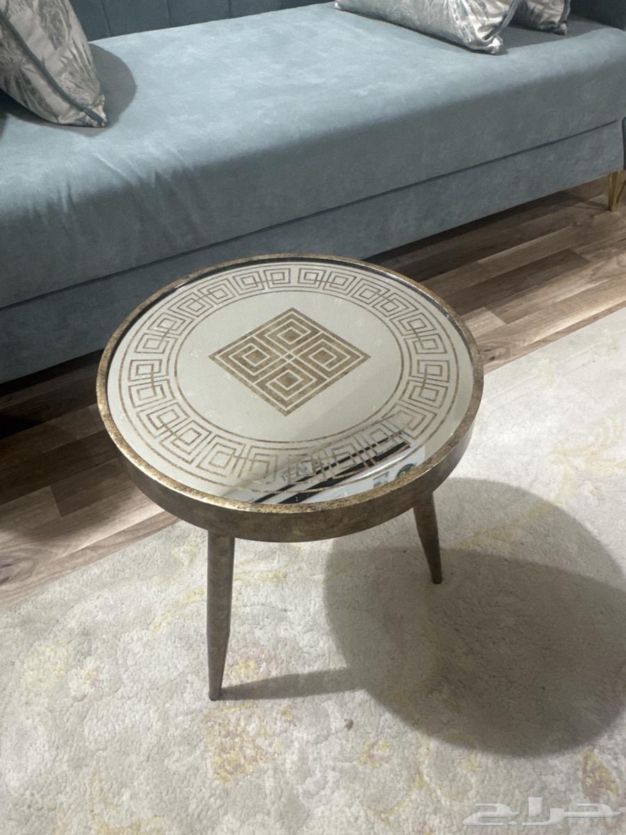 Coffee table with four service tables, sister's new one unused64563909686017111