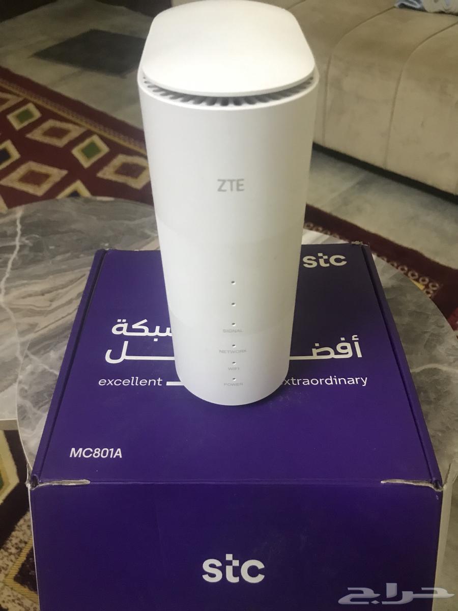 راوتر ZTE من Stc شغال جميع الشرائح بحالة ممتازه جدا64571340897281112