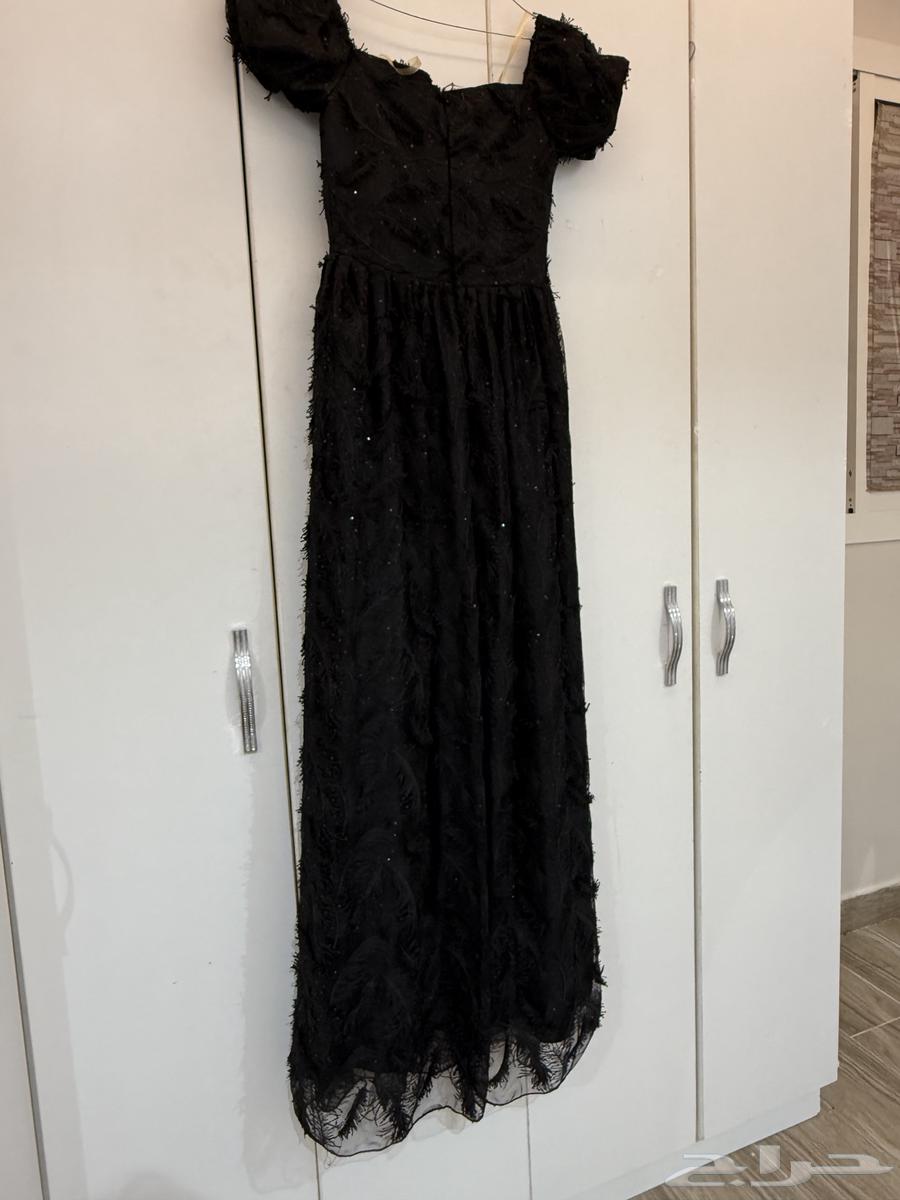 فستان مقاس 1 اسود دانتيل جمييل64570750631426111