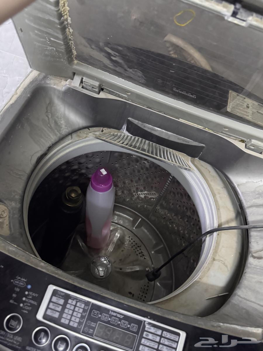 غساله اتوماتيك LG ستيل للبيع بس يبي لها برمجه على السوم64562741085443112
