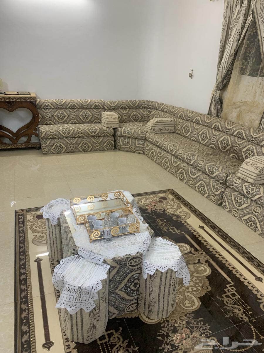 كنب شبه جديد للبيع مع الستاير64569165673345113