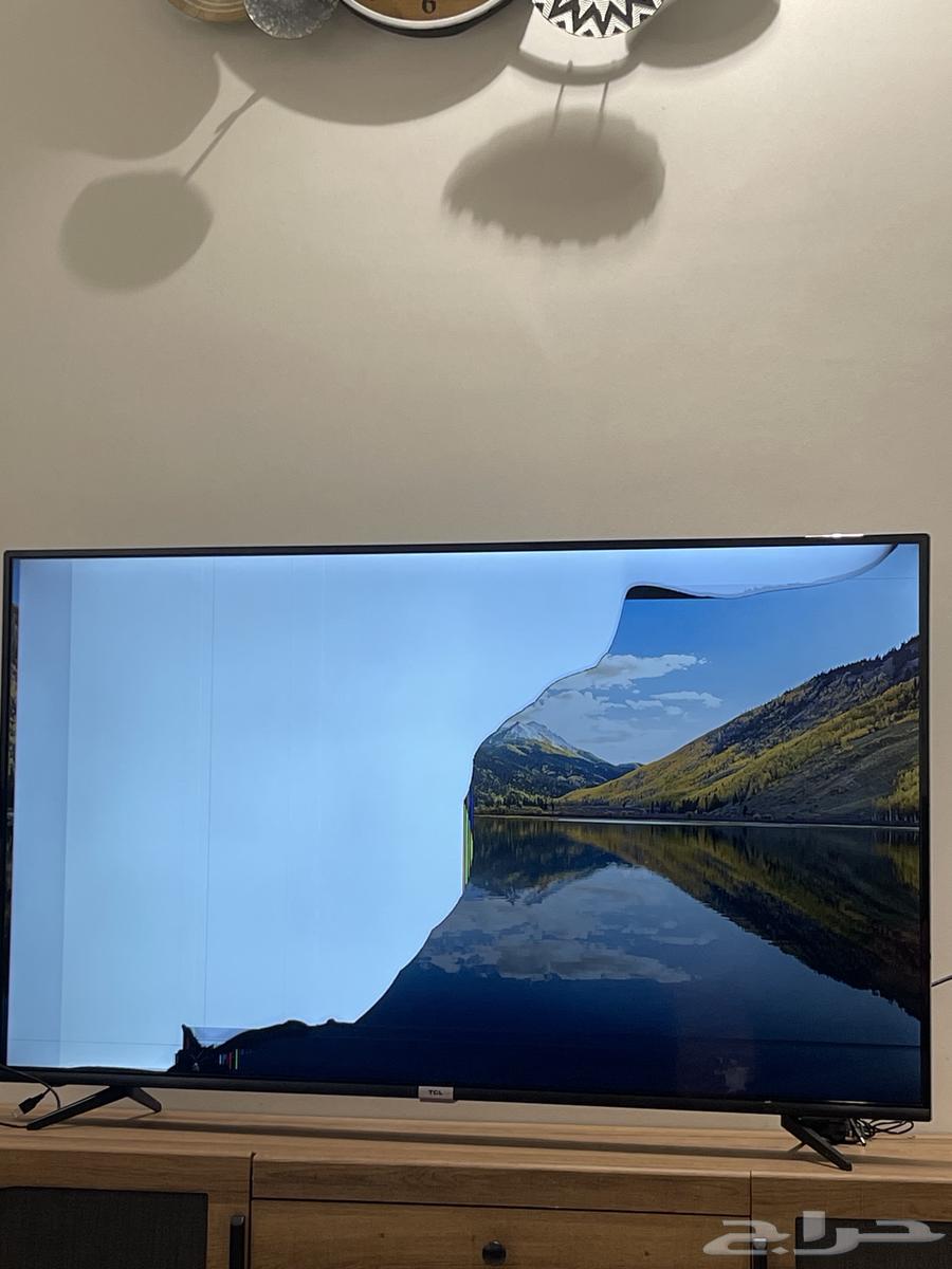 شاشة TCL 55 بوصه للبيع مستخدم64571299947522110