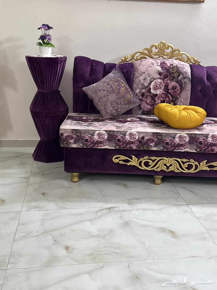 كنب مجلس نسائي 11 قطعه مع 6 طاولات ب 5000 فقط قبل كان ب 900064570230894339112