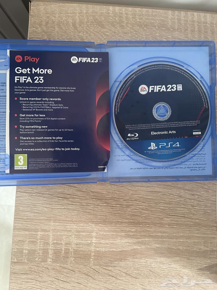 للبيع اشرطة فيفا 23 ps4 و 24 ps5 نظيفة وتشتغل بشكل ممتاز64567073698690113