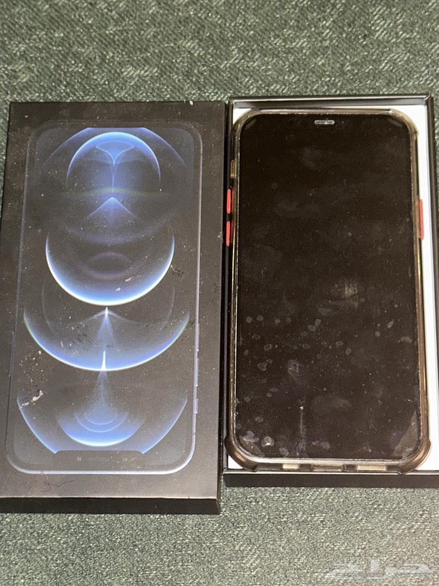 جوال ايفون12 برو بحالة ممتازة64563508281859110