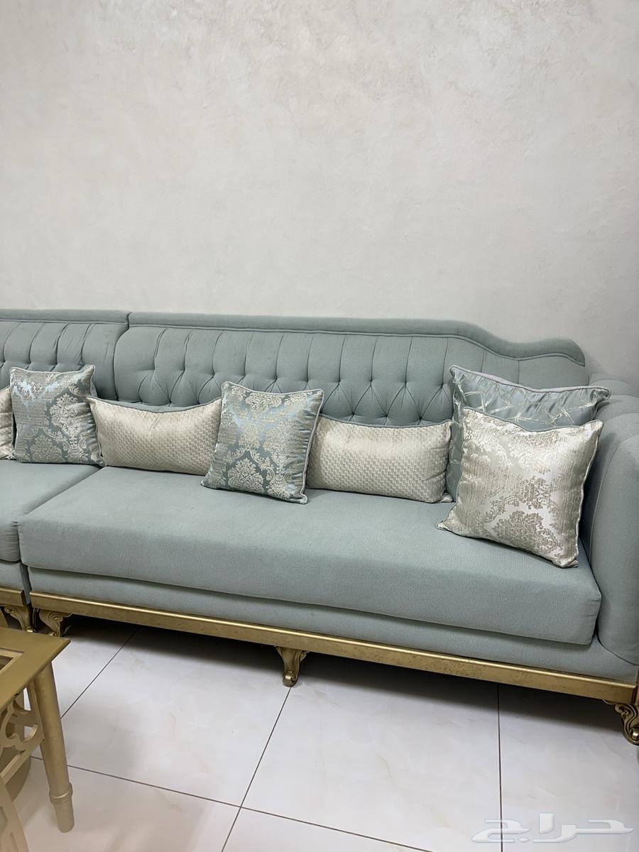 كنب للبيع مع الطولات والستاره بينبع64569522213378113