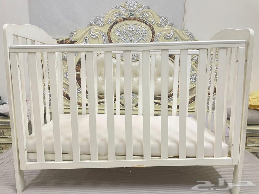 سرير اطفال مذركير مع مرتبة نظيف64565451016195110