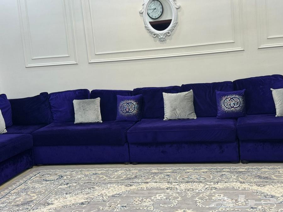 كنب 5في5 حرف L نضيف جدا64568270057090113