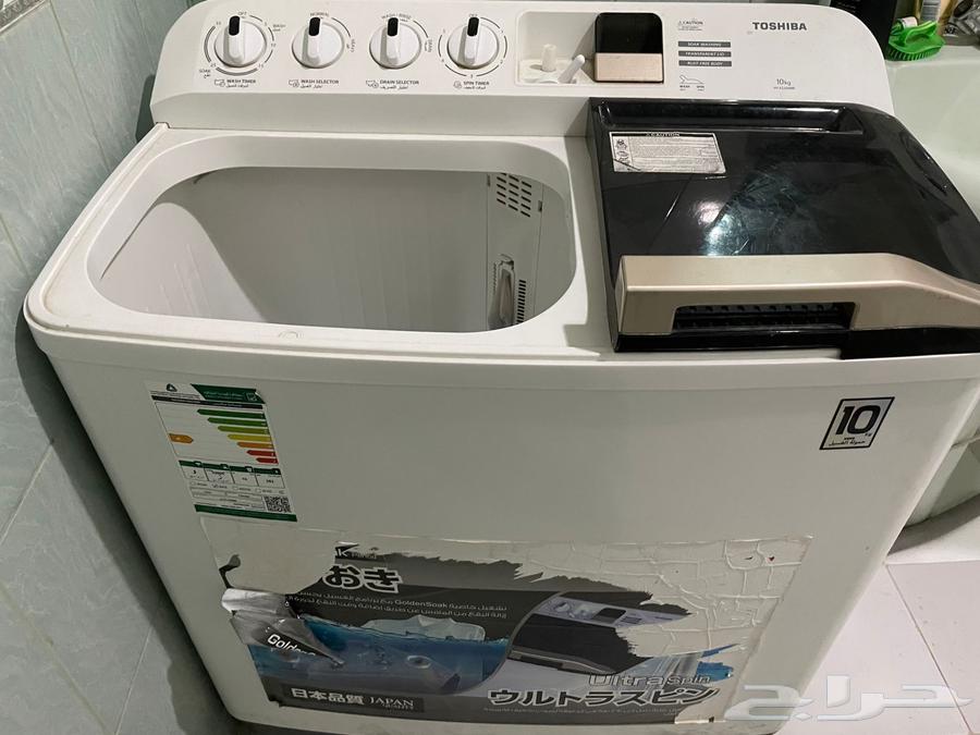 غساله ماركة توشيبا. الوزن 10 كيلو استخدام بسيط نظيفه جدا64571147874817113