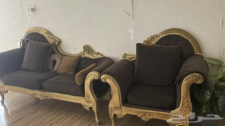 كنب بني فكتوري64563267664130111