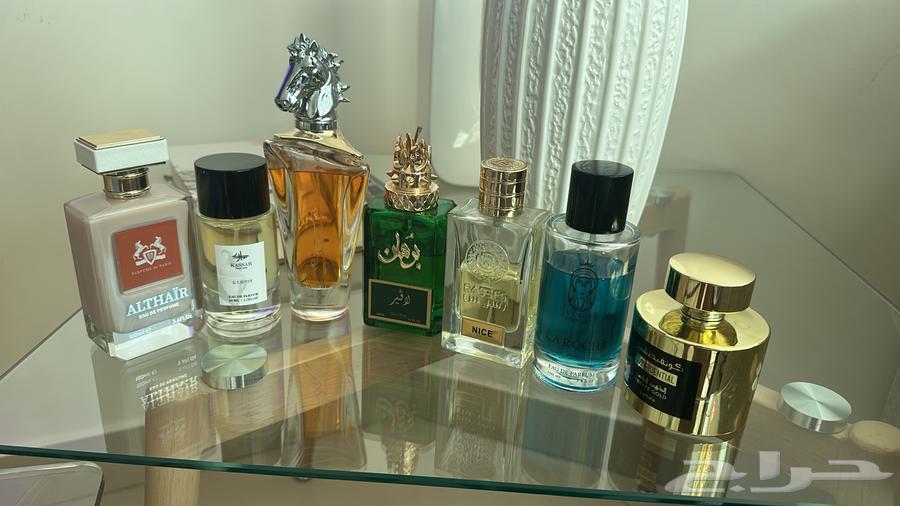 عطور مستعمله للبيع64566064745090110