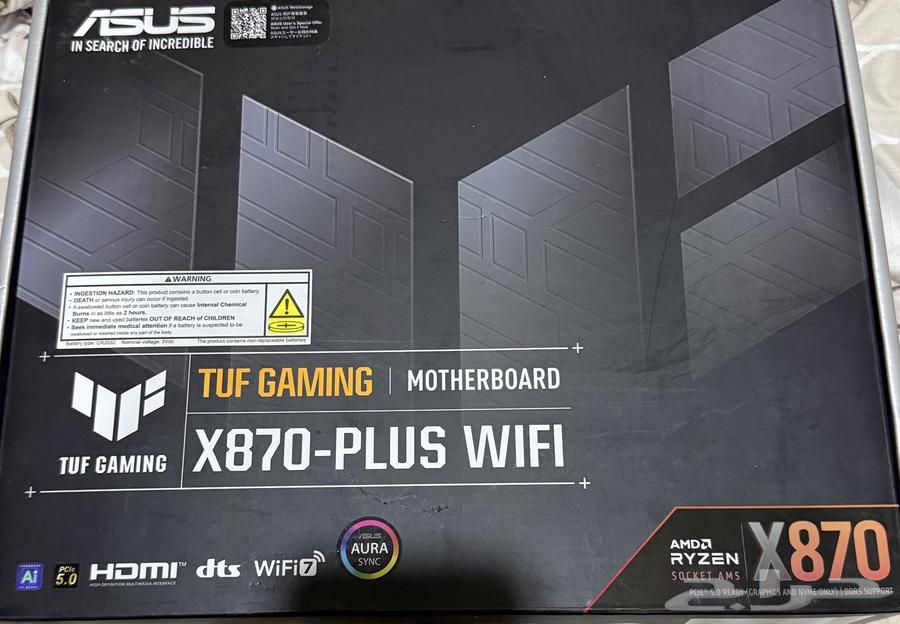 ASUS TUF X870 WiFi Plus Motherboard64563743866881110